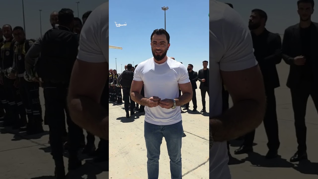 وزير الطوارئ يستقبل فريق البحث والإنقاذ السوري بعد عودته من مهمته الإنسانية 