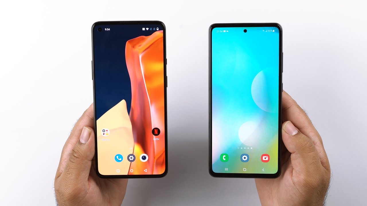 OnePlus 9R vs Samsung A52 5G Speed Test Comparison