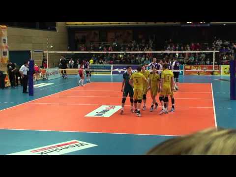 2015-02-21 FINAL FOUR Volleybal: VoCASA Nijmegen - Landstede Zwolle (halve finale)