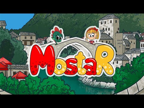 Crtanje Starog Mosta - Mostar - Stari Most - ABC Djeca