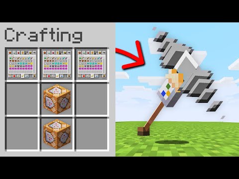 Minecraft, But You Can Craft Creative Mode Items...