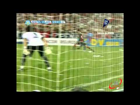 GOL DE CARBONERO - NEWELL'S 2 ARSENAL 1 - FECHA 12 (27 10 2012)