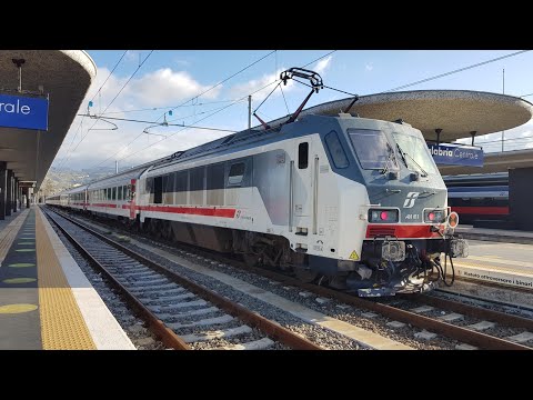 Treno Intercity+Locomotore E401 011 Intercity 556 Reggio di Calabria Centrale-Roma Termini