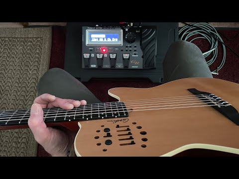 2019 Godin Multiac ACS SA Slim with Roland GR-55 Guitar Synth