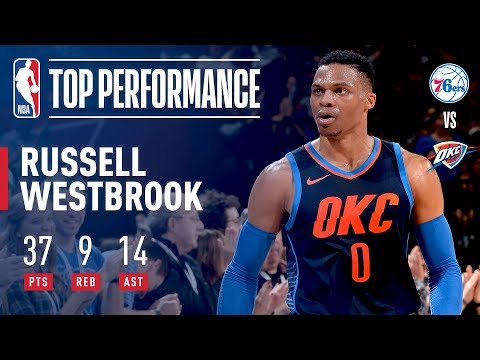 Russell Westbrook Ignites the Thunder With 37/9/14 | January 28, 2018