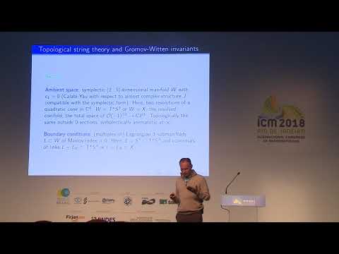 Open Gromov–Witten theory, skein modules, duality, and knot contact homology – T. Ekholm – ICM2018