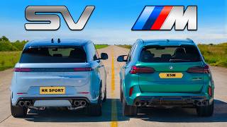 BMW X5M v Range Rover SV: DRAG RACE thumbnail