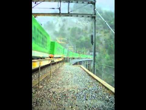 BLS BIETSCHTALBRÜCKE 1.Juni 2004 - "Angel Trains meets Hangartner"