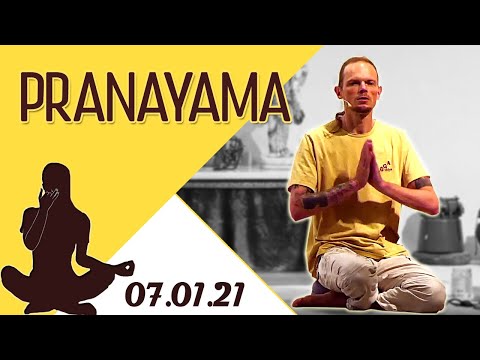 Fortgeschrittenes Pranayama mit Mahindra - Yoga Vidya Live 06:00 - 07.01.2020