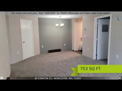 Priced at $134,900 - 80 Stanton 25, Worcester, MA 01605