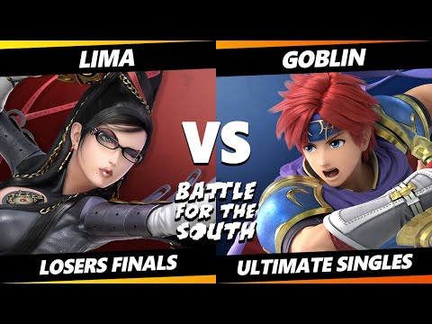 Battle for the South Losers Finals - Goblin (Roy) Vs. Lima (Bayonetta) Smash Ultimate - SSBU