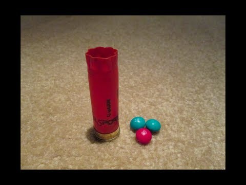 Skittles Shot Out Of Shotgun