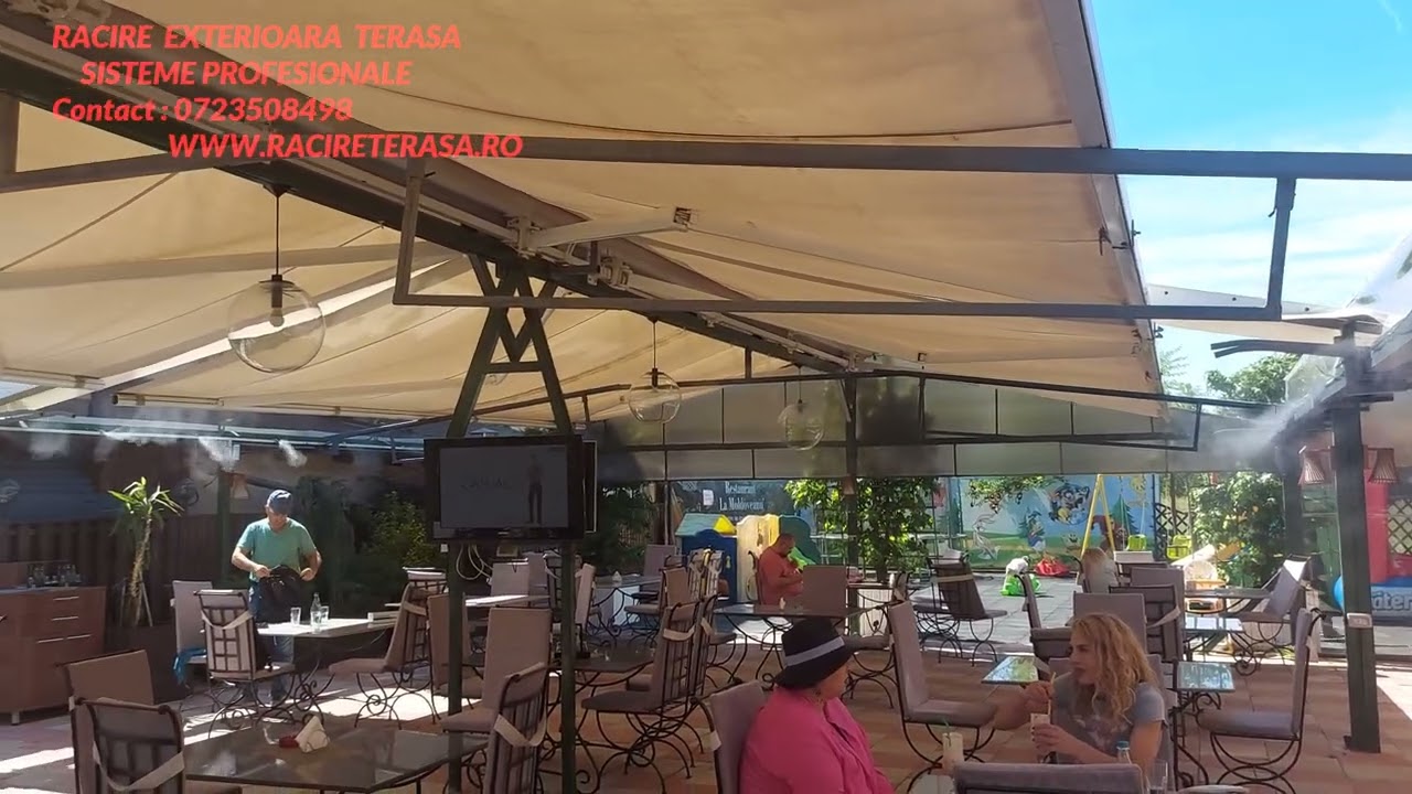 SISTEM PROFESIONAL RACIRE EXTERIOARA TERASA RESTAURANT