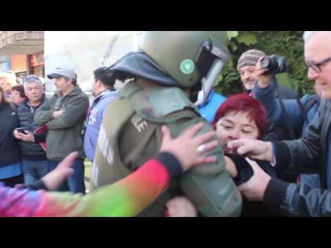 incidentes manifestación contra alianza del pacifico