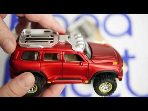 Металлическая машинка Newao Model 1:28 «Mercedes Benz Ener G Force» 16 см. XA3219B инерционная, свет, звук / Красный