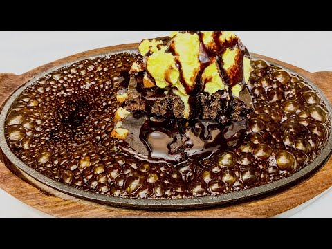 Episode-6||Sizzling Brownie with Ice Cream||By Chef Mom||No Oven Veg Brownie||