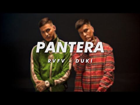 RVFV, DUKI - PANTERA (Letra/Lyrics)