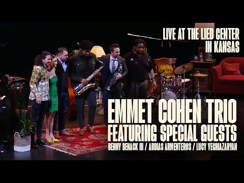 Emmet Cohen Trio & Friends at The LIED Center in Kansas