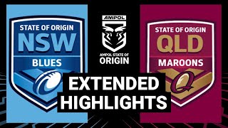 NRL Highlights | State of Origin 2015 | Game 1 | Extended Highlights | NRL