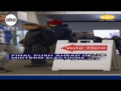 Final push ahead of midterm elections