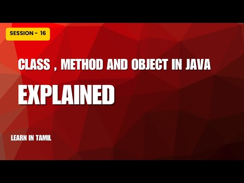 Session -16 | Java oops - class Method and Object Explained | QA Mastery