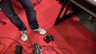 Video thumbnail for IK Multimedia StealthPedal guitar interface/controller at Musikmesse 2009 by ikmultimedia
