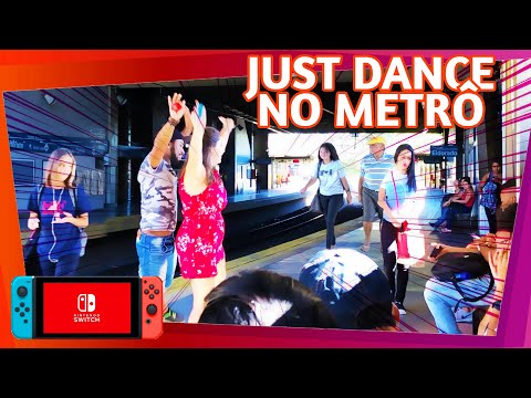 DANÇANDO JUST DANCE NO METRÔ