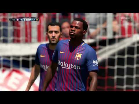 FIFA 18 ROAD TO DIVISION 1 PART 135 - BARCELONA VS BAYERN - FIFA 18 Online Seasons Gameplay