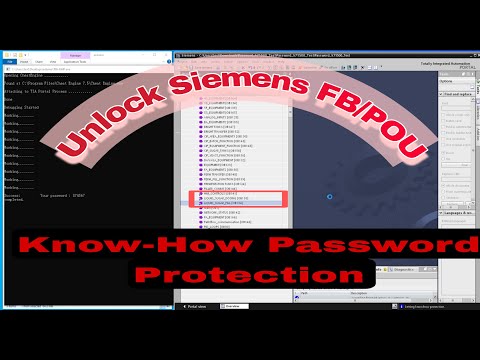 Unlock Siemens S7 1200 & 1500 TIA Portal FB/POU KnowHow Password Protection – All Versions! 🔓