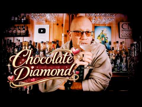 Chocolate Diamond Martini: The Valentine’s Chocolate Kiss Cocktail