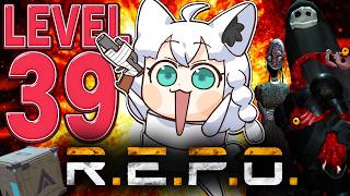 【R.E.P.O.】ソロREPOでついに…LEVEL３９へ！！！！【ホロライブ/白上フブキ】