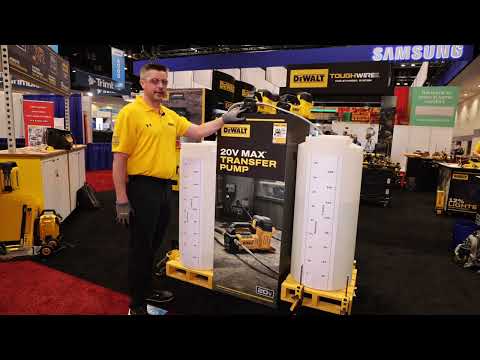 Introducing the DCE050 20V MAX* Transfer Pump