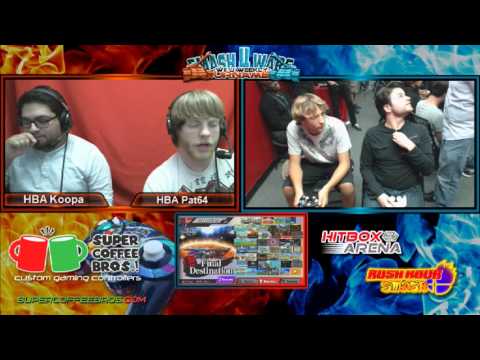 Smash 4 Wars #43 - Anorey (Yoshi) v HBA Shippo (Lucario) Winner's Bracket