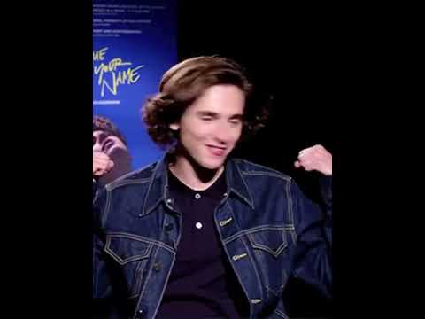 Timothée Chalamet Blue