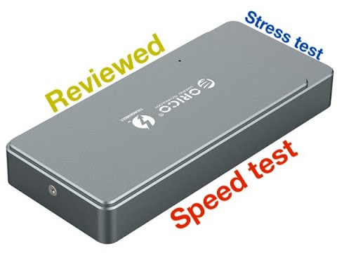 Review; Orico Thunderbolt 3 enclosure with Silicon Power M.2 SSD