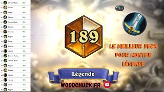 Hearthstone - Le meilleur deck pour monter Légende - Woodchuck