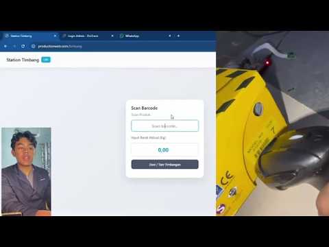 Web-based production monitoring and part tracking system