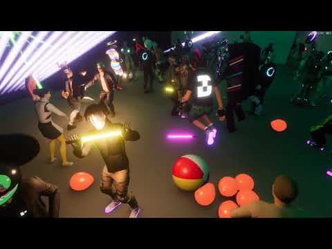 Sansar VR Rave 4/3/2021