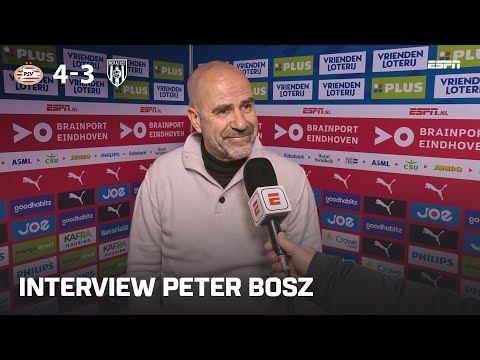 "Dit heeft NIKS MET VERMOEIDHEID te maken, wij deden het gewoon niet goed" 🗣️ | Interview Peter Bosz