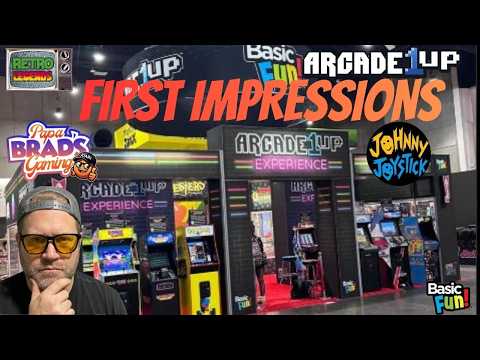 Arcade1up Comic Con Supremes Outrun, Street Fighter, Pac Man & Sonic The Hedgehog First Impressions