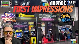 Arcade1up Comic Con Supremes Outrun, Street Fighter, Pac Man & Sonic The Hedgehog First Impressions