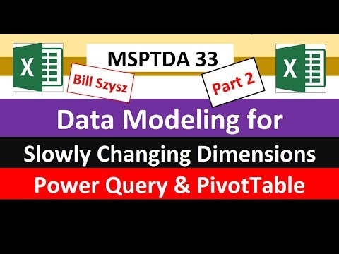 MSPTDA 32 Slowly Changing Dimensions Team Employee Report with Worksheet Formulas