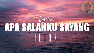 Download lagu Apa Salahku Sayang ⭐Ilir7 || LIRIK VIDEO mp3