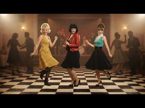 1960 rockabilly | Rebel Queens at the Neon Diner — Midnight Set (AI Music Video)