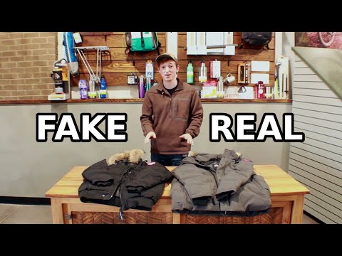 How To Tell If Your Canada Goose Parka Is Real - With Fake Coat Example