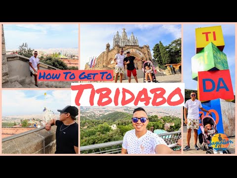 HOW TO GET TO TIBIDABO - Barcelona Spain Day Trip Travel Guide