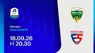 Sporting Sala Consilina-Fortitudo Pomezia 3-1 | 1ª giornata | Serie A KINTO 2026/2027
