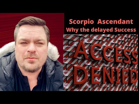 Is Scorpio Rising Denied Their Destiny?