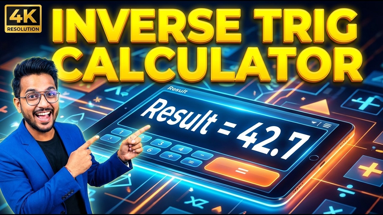 Inverse Trig Interactive Calculator