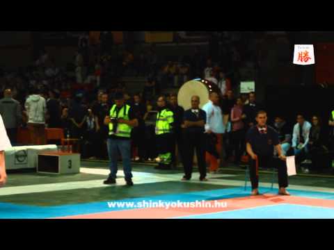 Duschák Tamás vs. European Championship Shinkyokushin Switzerland 2013